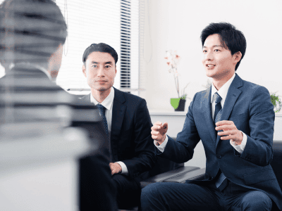 銀行交渉を有利に進める。