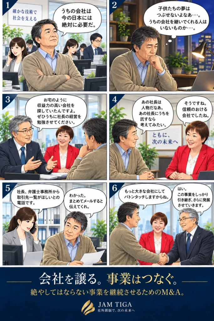 M&Aのエピソード