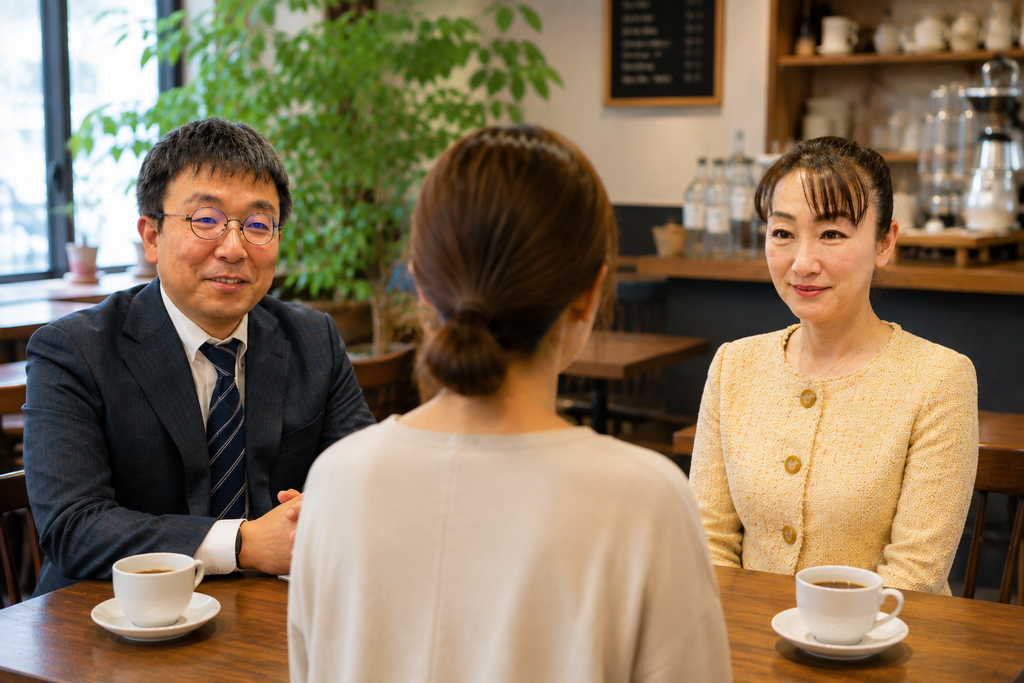 社外CFOがセッションをしている風景